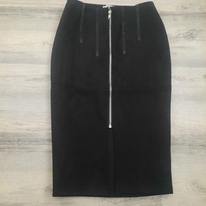 ⭐️SALE⭐️ Faux Suede Midi Skirt